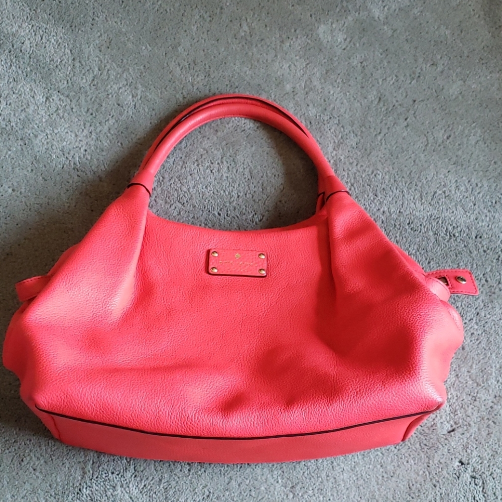 Kate Spade hot pink satchel